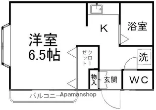 ピエタテールⅡ【101号室】の間取り