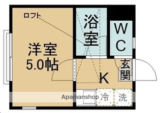 タイズ.Ⅰ【205号室】の間取り