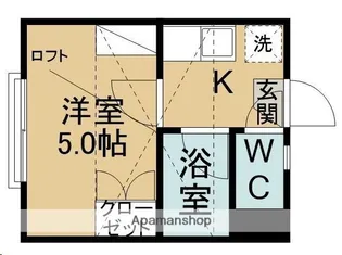 タイズ.Ⅰ【203号室】の間取り