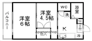 アーバンハイツ上谷刈【306号室】の間取り