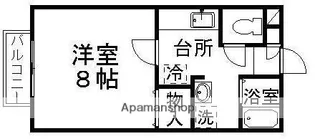 フローラル松森B棟【202号室】の間取り