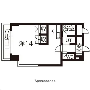 ロイヤルヒルズ上杉Ⅱ【6階】の間取り