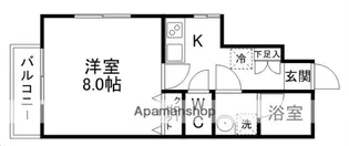 メゾン・レーヴ【101号室】の間取り