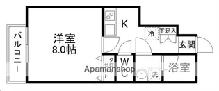 メゾン・レーヴ【103号室】の間取り