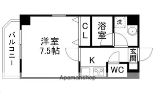 宮城県仙台市泉区七北田字駕籠沢【マンション】の間取り