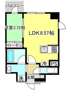 APPLE原町【3階】の間取り