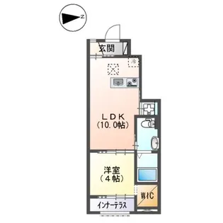 カーサトラスト【1階】の間取り