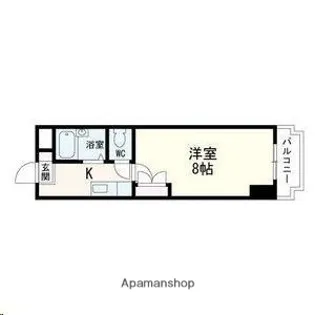 アイショウプラザ旭ケ丘Ⅴ【3階】の間取り