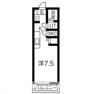 宮城県仙台市宮城野区五輪1丁目【アパート】の間取り