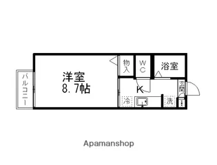 宮城県仙台市宮城野区萩野町3丁目【アパート】の間取り