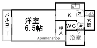 ロータリーハイツ【308号室】の間取り