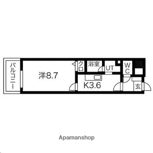 SANKYOU国分町ビル【4階】の間取り