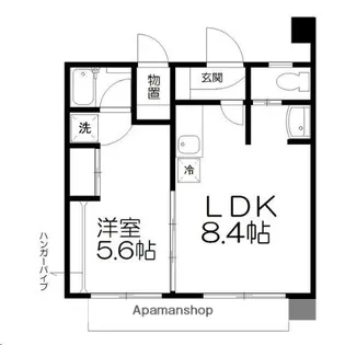 宮城県仙台市青葉区上杉4丁目【マンション】の間取り