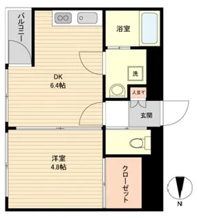 LA DOUCEUR片平【9階】の間取り