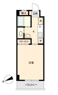 グランメゾン七福【4階】の間取り