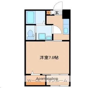 シャルマン メイ【1階】の間取り