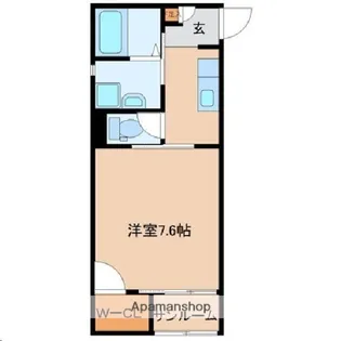 シャルマン メイ【3階】の間取り