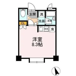 メゾンセノーテ【5階】の間取り