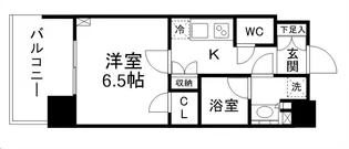 シーズンフラッツ青葉通一番町【7階】の間取り