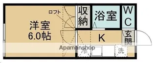 アビエス.ルーキー【203号室】の間取り