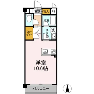 長町南クレスト【2階】の間取り