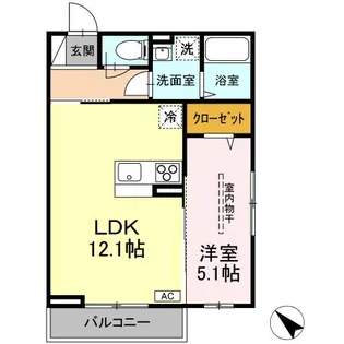 DーROOM二軒茶屋TМT【3階】の間取り