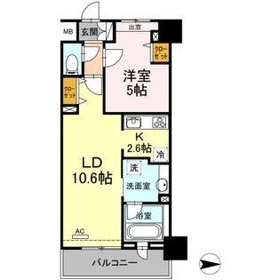 グレイスコート・アイエス【4階】の間取り