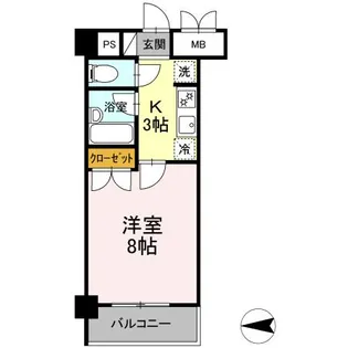 コージーコートひだまり館【2階】の間取り