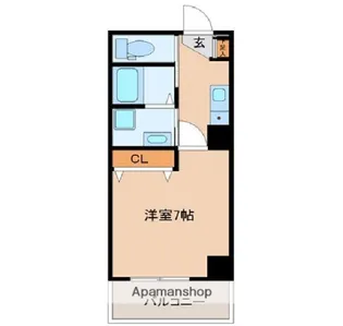 LUNA長町駅前【10階】の間取り