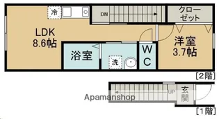 リノヴェルデ泉ケ丘【203号室】の間取り