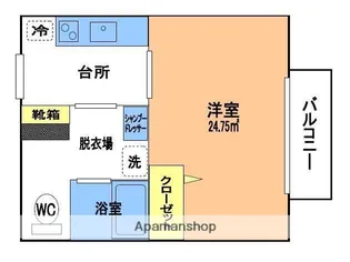 FOSTER桜ケ丘【202号室】の間取り