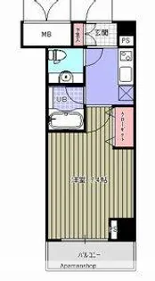 HF愛宕橋レジデンス【11階】の間取り