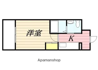 HF愛宕橋レジデンス【3階】の間取り