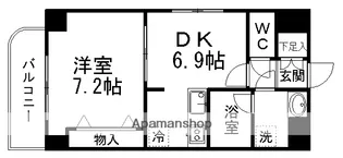 宮城県仙台市若林区連坊2丁目【マンション】の間取り