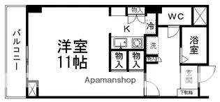 宮城県仙台市青葉区花京院2丁目【マンション】の間取り