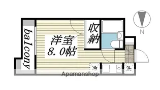 メゾン・ド・パルレ【3階】の間取り