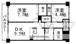 宮城県仙台市泉区泉中央4丁目【マンション】の間取り