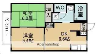 アルビオン・ハイム【203号室】の間取り