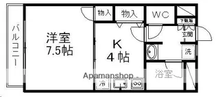 コンフォート葉山【302号室】の間取り