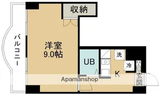 ランドマーク支倉【807号室】の間取り