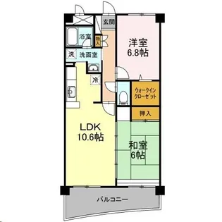 グランウィング【4階】の間取り
