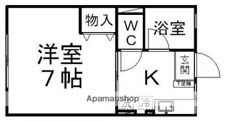 メゾン青葉A【101号室】の間取り