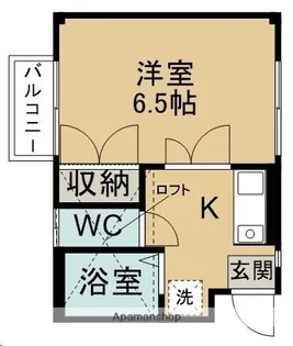 ピースフル柏木第2【208号室】の間取り