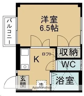 ピースフル柏木第2【106号室】の間取り