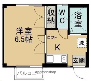 ピースフル柏木第2【108号室】の間取り