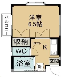 ピースフル柏木第2【211号室】の間取り