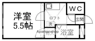 ドウェリング斎藤7【101号室】の間取り