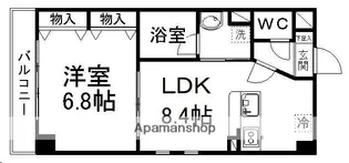 ガーデンコート岐阜屋弐番館【305号室】の間取り