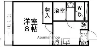 通町グリーンハイム【302号室】の間取り