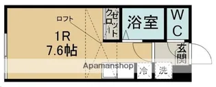 アイショウヴィラ国見【104号室】の間取り